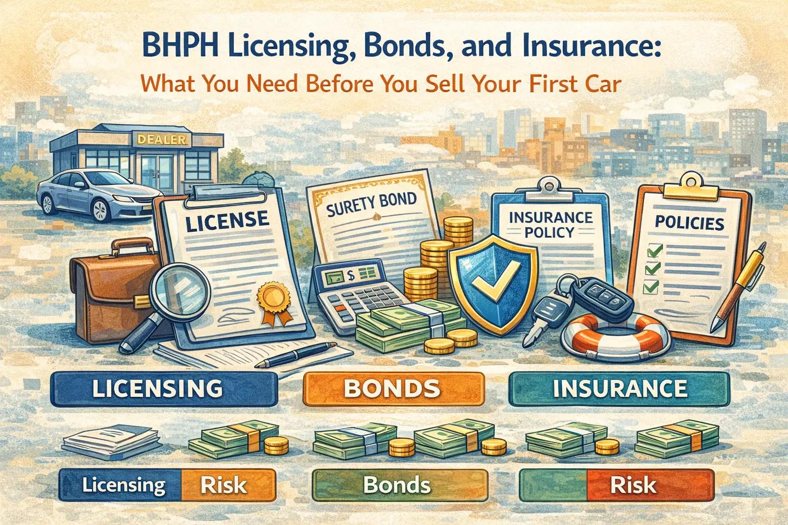 BHPH Licensing, Bonds, and Insurance Checklist