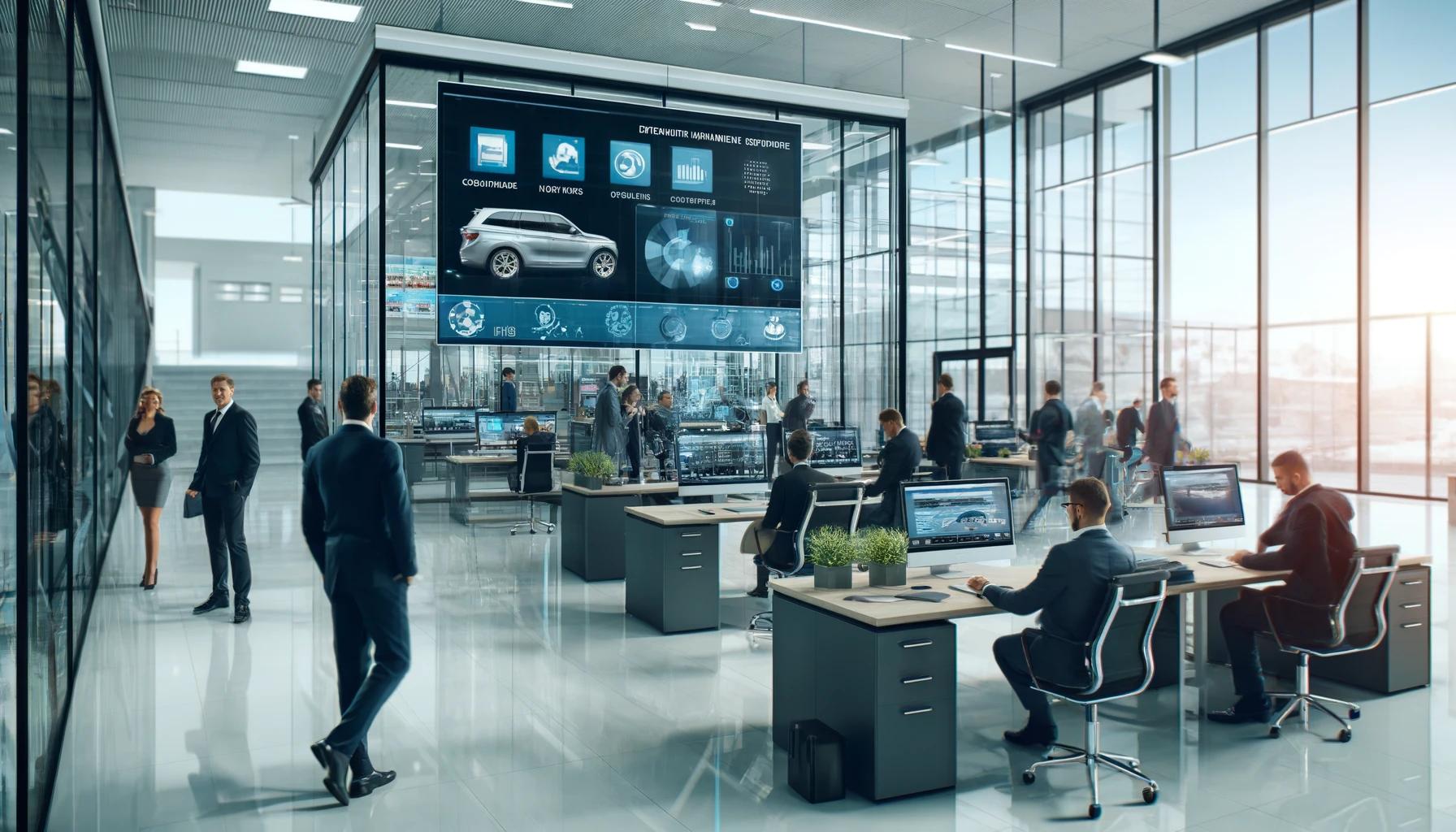 Infographic displaying an RTO portfolio health dashboard with various KPIs like delinquency rates and recovery rates