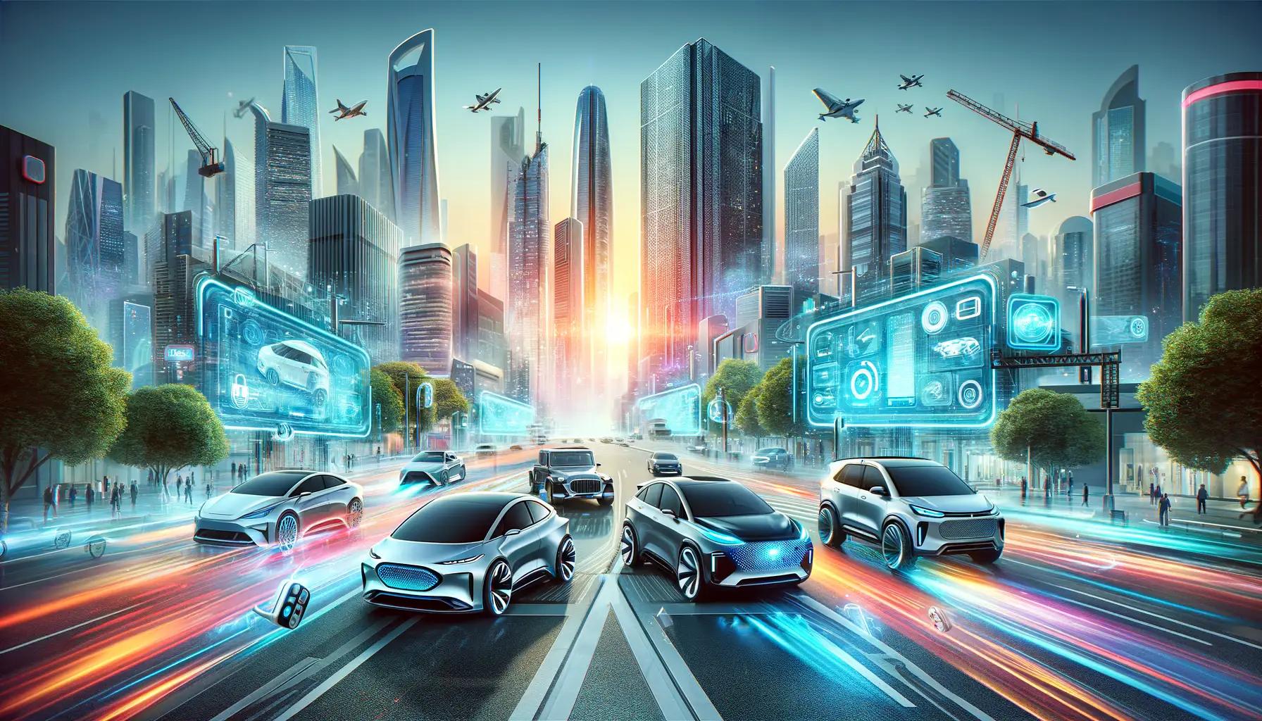 2024 automotive industry trends chart showing EV growth and market dynamics for dealerships