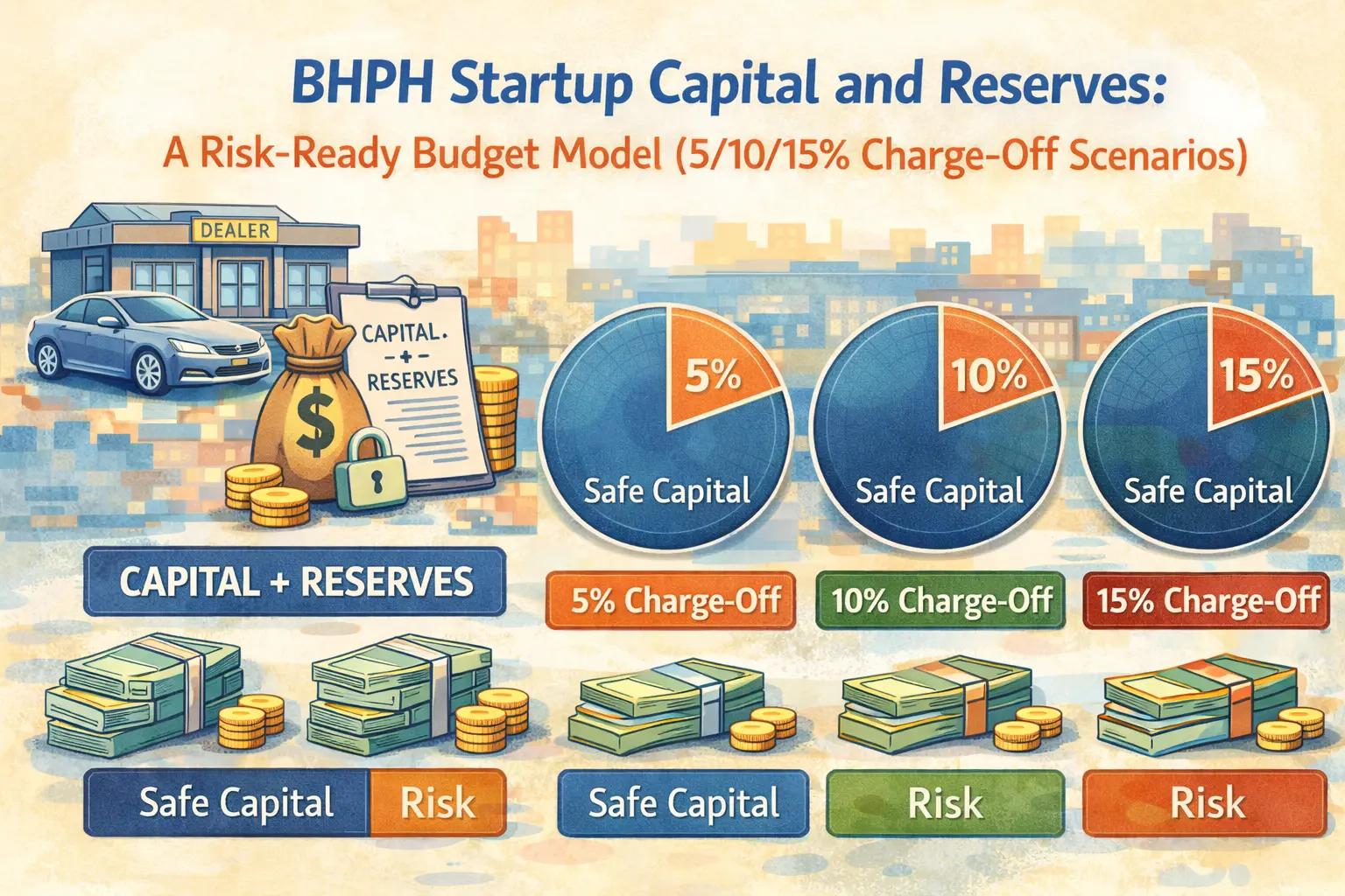 BHPH Startup Capital and Reserves: Risk-Ready Budget Model